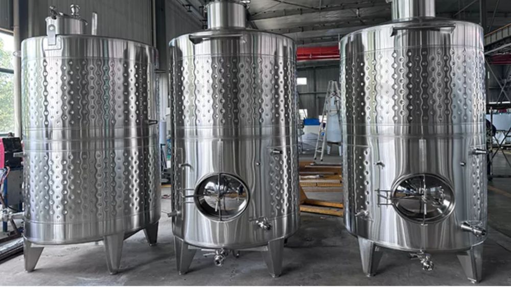 Why Cider Fermentation Tanks with Dimple Jackets Matter